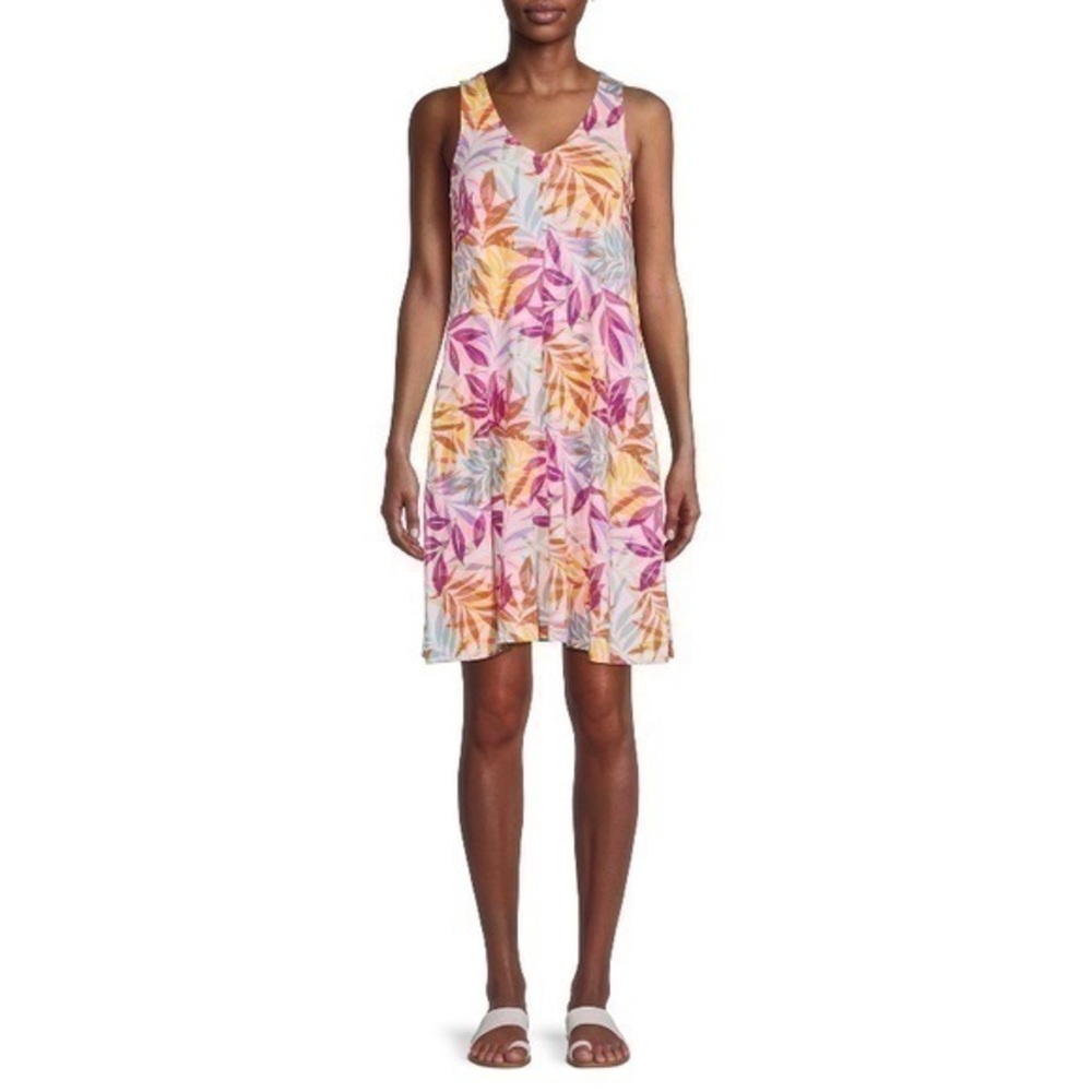 NWT. TIME AND TRU V-Neck Knit Dress